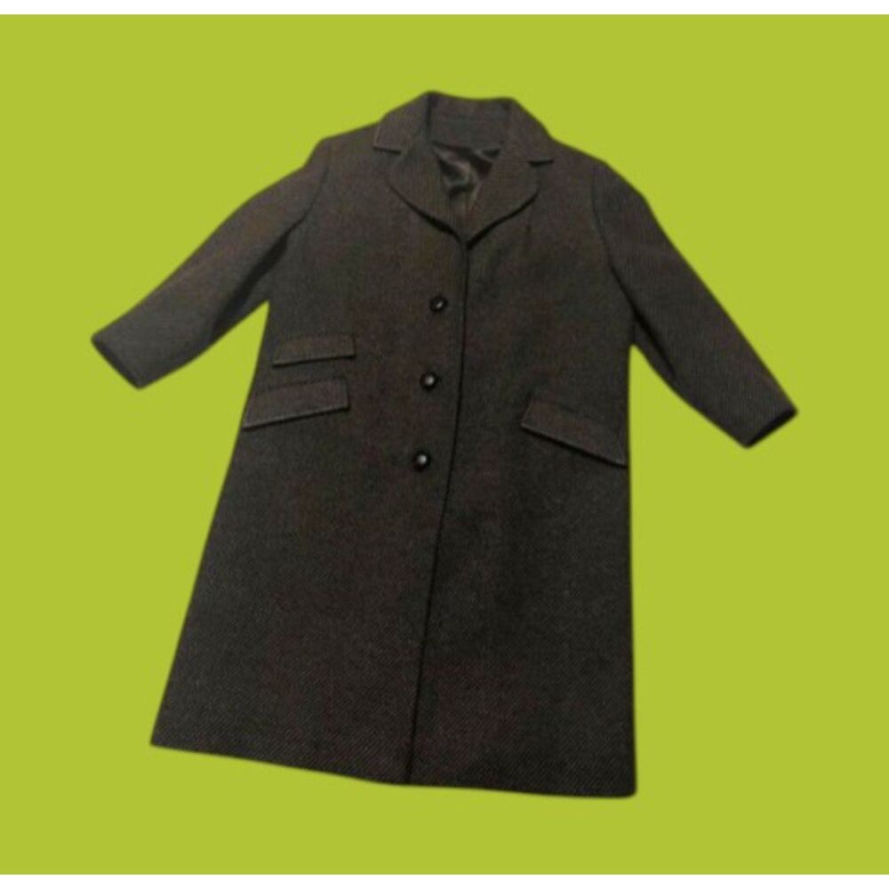 1959-1963 Vintage Wool Coat by ILGWU Mens L
